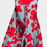 Daphne Vestido Envoltura Floral con Elegancia Atemporal