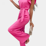 Shalonda Mono Elegante sin Mangas con Lazo