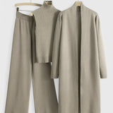 Mahalia Conjunto de Punto de 3 Piezas