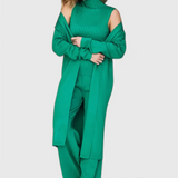 Mahalia Conjunto de Punto de 3 Piezas