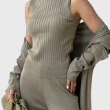 Mahalia Conjunto de Punto de 3 Piezas