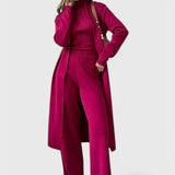 Mahalia Conjunto de Punto de 3 Piezas