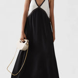 Diamond Vestido Boho de Verano con Escote en V