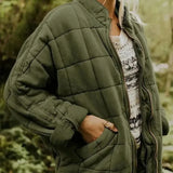 Narcisa | Chaqueta forrada con un elegante look oversize.