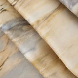 Inna Pantalones Rectos de Cintura Alta con Estampado de Mármol