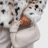 Sage Bolso Satchel Mini Woven