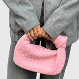 Sage Bolso Satchel Mini Woven