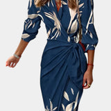 Elo Vestido Envolvente Impreso
