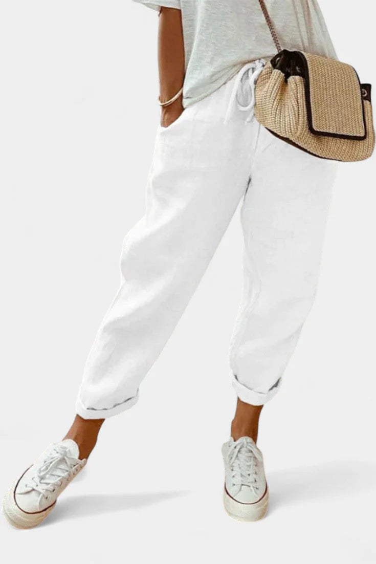 Alba Pantalones Rectos Transpirables