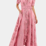 Celestine Vestido Maxi con Manga Abullonada