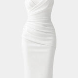 Iveta Vestido Sin Tirantes y Sin Espalda