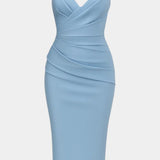 Iveta Vestido Sin Tirantes y Sin Espalda