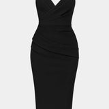 Iveta Vestido Sin Tirantes y Sin Espalda