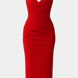 Iveta Vestido Sin Tirantes y Sin Espalda