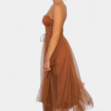 Eileen Vestido Midi de Tul