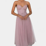Eileen Vestido Midi de Tul