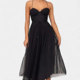Eileen Vestido Midi de Tul