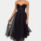 Eileen Vestido Midi de Tul
