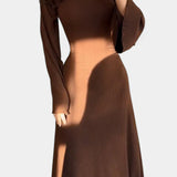 Livia Vestido de Punto con Cintura