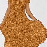 Nuria Vestido Midi Diario con Escote en V