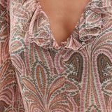 AYLA VESTIDO MAXI CON ESTAMPADO PAISLEY VINTAGE