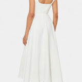 Mary Vestido Midi A-Line Sin Mangas