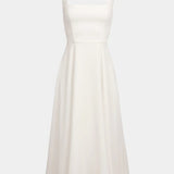 Mary Vestido Midi A-Line Sin Mangas