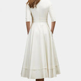 Nylah Vestido Midi A-Line