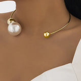 Collares de Perlas de Metal