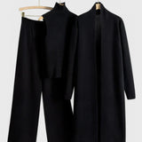 Mahalia Conjunto de Punto de 3 Piezas