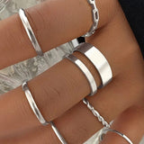 Conjunto de 7 Anillos