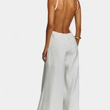 Belén Mono Halter de Pierna Ancha con Caída Radiante