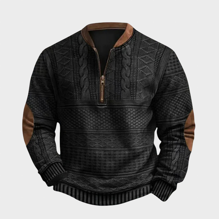 Diego | Jersey de punto con cremallera