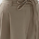 Sophie Pantalones de pierna ancha con cordones