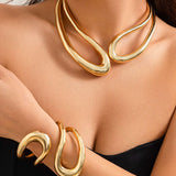 Pulsera Asimétrica Recortada