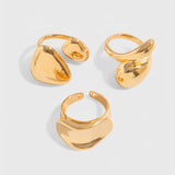 Anillos Irregulares de Metal