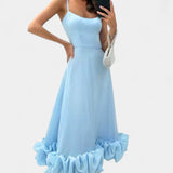 Sela Vestido Maxi Fluyente