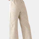 Lumiere Pantalones Livianos de Corte Relajado