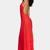 Belén Mono Halter de Pierna Ancha con Caída Radiante