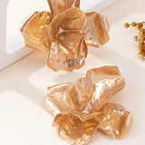 Pendientes Brillantes con Forma de Flor