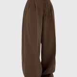 Sophie Pantalones de pierna ancha con cordones