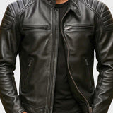 Troels™ | Chaqueta de cuero de primera calidad