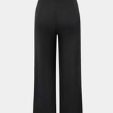 Oaklyn Pantalones Rectos con Drapado Moderno