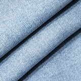 Evian Jeans Ripped Straight-Leg con Rhinestones