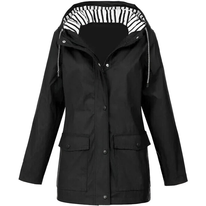 Ashlie | Chaqueta impermeable y cortavientos