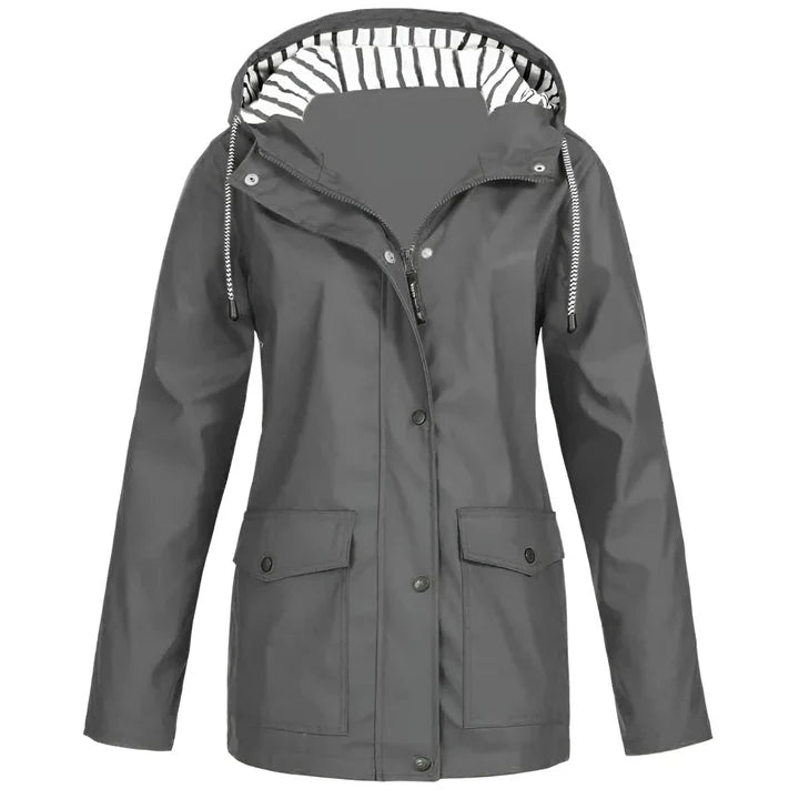 Ashlie | Chaqueta impermeable y cortavientos
