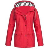 Ashlie | Chaqueta impermeable y cortavientos