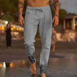 Mateo - Pantalones Casuales De Lino