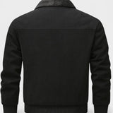 Norbert™ | Chaqueta bomber con cuello de felpa sintética