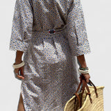 Sherlyn Vestido Camisero de Rayas con Estilo Atemporal